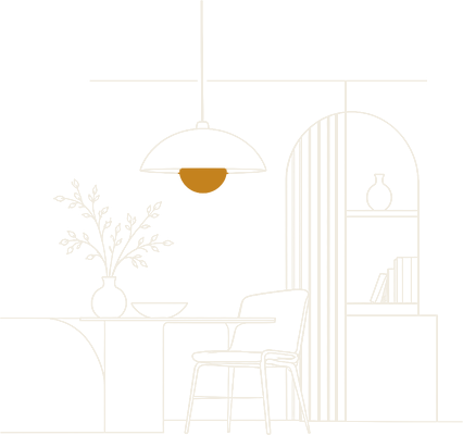 Interior design illustration
